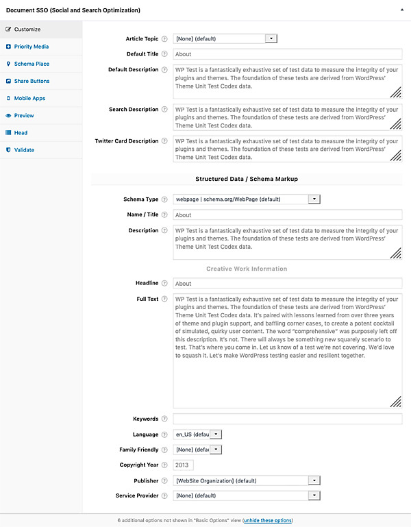 Wpsso Meta Tags And Schema Structured Data For Wordpress